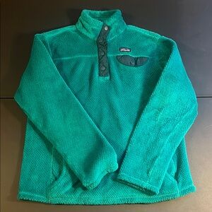 Patagonia Turquoise Fleece Jacket